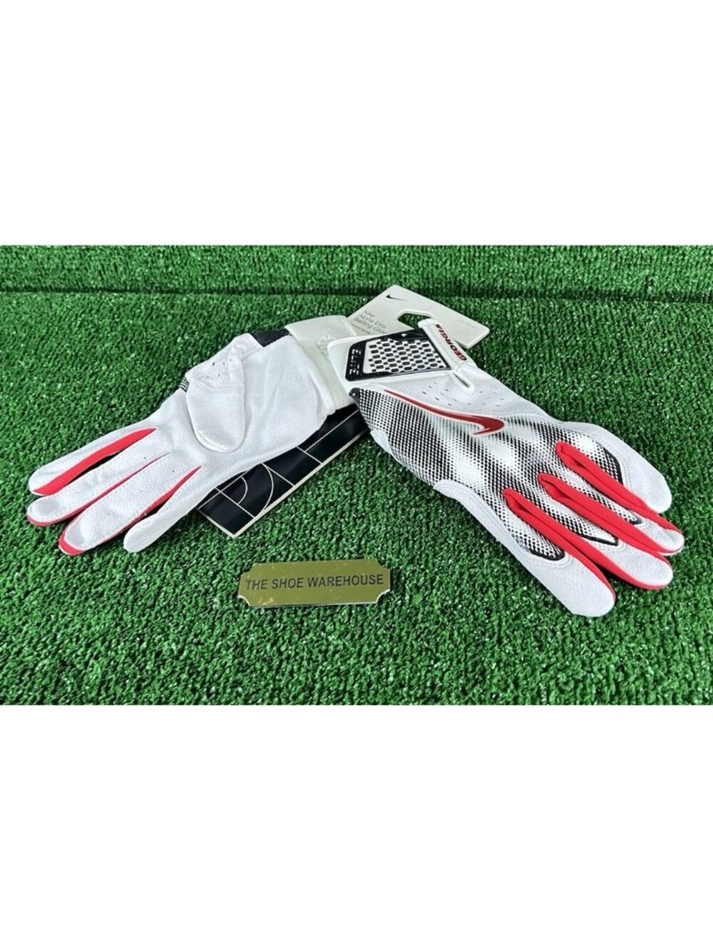 Men Nike Georgia Bulldogs Alpha Elite Batting Gloves FB4172-130 Size XL